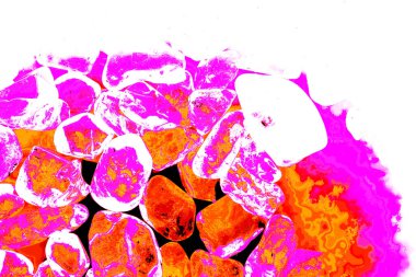 Tasarım için doğal kuvars değerli taş desen dokusu arka planı.