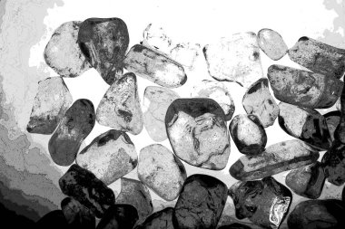 Tasarım için doğal kuvars değerli taş desen dokusu arka planı.