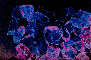 Tasarım için doğal kuvars değerli taş desen dokusu arka planı.