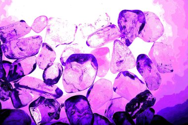 Tasarım için doğal kuvars değerli taş desen dokusu arka planı.