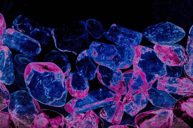 Tasarım için doğal kuvars değerli taş desen dokusu arka planı.