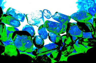 Tasarım için doğal kuvars değerli taş desen dokusu arka planı.