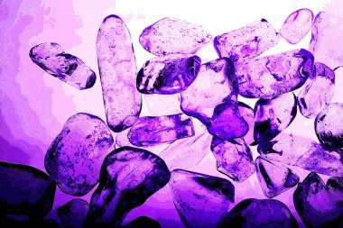 Tasarım için doğal kuvars değerli taş desen dokusu arka planı.