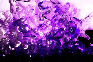 Tasarım için doğal kuvars değerli taş desen dokusu arka planı.