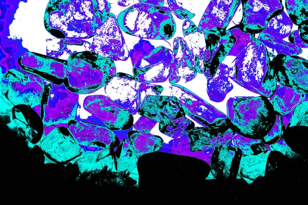 Tasarım için doğal kuvars değerli taş desen dokusu arka planı.