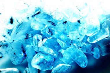 Pink. Green. Blue. Purple. Brown. Natural Quartz. Ice cube style background