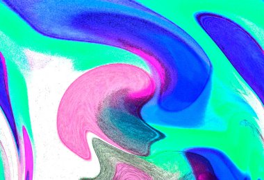 Modern soyut resim. Renkli akıcı sanat resimleri. Geometrik arkaplan.