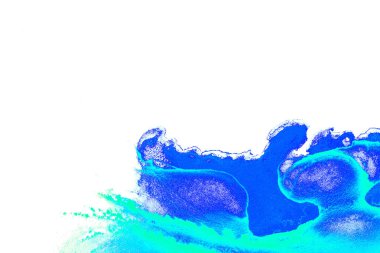 Modern soyut resim. Renkli akıcı sanat resimleri. Geometrik arkaplan.