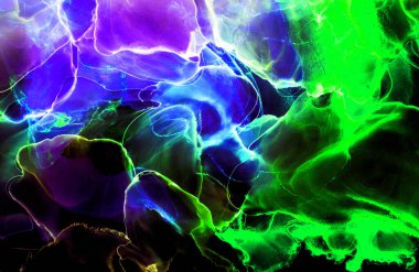 Modern soyut resim. Renkli akıcı sanat resimleri. Geometrik arkaplan.