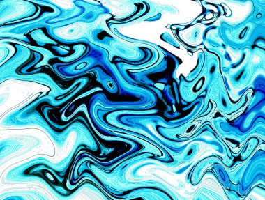 Modern soyut resim. Renkli akıcı sanat resimleri. Geometrik arkaplan.