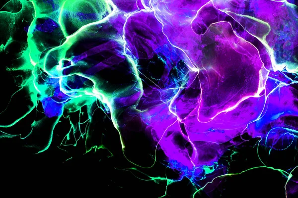 Modern soyut resim. Renkli akıcı sanat resimleri. Geometrik arkaplan.