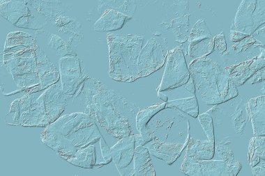 Seramik duvarın ve yerdeki fayansların dokusu. İç dekorasyon. 3 boyutlu grafikler için kusursuz doku haritası. Duvar kağıdı, tekstil, web sayfası arkaplanı.