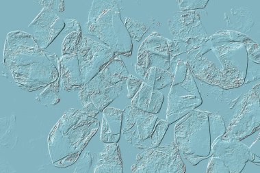 Seramik duvarın ve yerdeki fayansların dokusu. İç dekorasyon. 3 boyutlu grafikler için kusursuz doku haritası. Duvar kağıdı, tekstil, web sayfası arkaplanı.