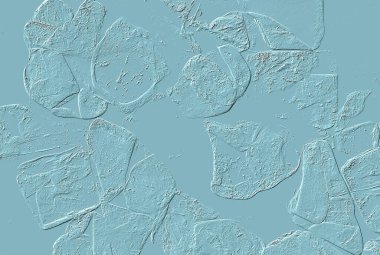 Seramik duvarın ve yerdeki fayansların dokusu. İç dekorasyon. 3 boyutlu grafikler için kusursuz doku haritası. Duvar kağıdı, tekstil, web sayfası arkaplanı.