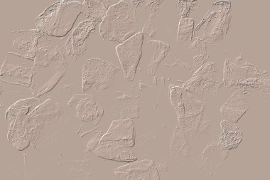 Seramik duvarın ve yerdeki fayansların dokusu. İç dekorasyon. 3 boyutlu grafikler için kusursuz doku haritası. Duvar kağıdı, tekstil, web sayfası arkaplanı.