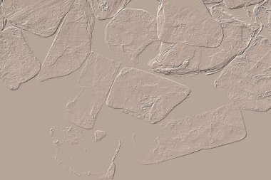 Seramik duvarın ve yerdeki fayansların dokusu. İç dekorasyon. 3 boyutlu grafikler için kusursuz doku haritası. Duvar kağıdı, tekstil, web sayfası arkaplanı.