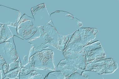 Seramik duvarın ve yerdeki fayansların dokusu. İç dekorasyon. 3 boyutlu grafikler için kusursuz doku haritası. Duvar kağıdı, tekstil, web sayfası arkaplanı.