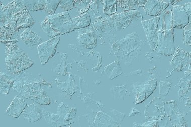 Seramik duvarın ve yerdeki fayansların dokusu. İç dekorasyon. 3 boyutlu grafikler için kusursuz doku haritası. Duvar kağıdı, tekstil, web sayfası arkaplanı.