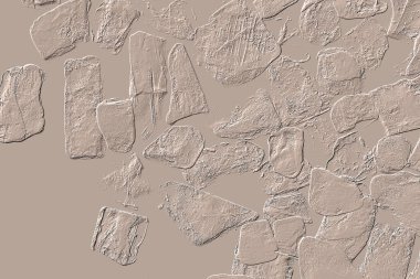 Seramik duvarın ve yerdeki fayansların dokusu. İç dekorasyon. 3 boyutlu grafikler için kusursuz doku haritası. Duvar kağıdı, tekstil, web sayfası arkaplanı.