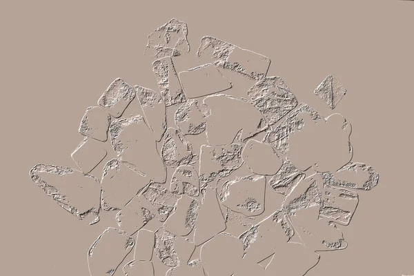 Seramik duvarın ve yerdeki fayansların dokusu. İç dekorasyon. 3 boyutlu grafikler için kusursuz doku haritası. Duvar kağıdı, tekstil, web sayfası arkaplanı.