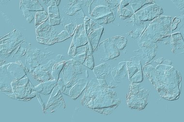 Seramik duvarın ve yerdeki fayansların dokusu. İç dekorasyon. 3 boyutlu grafikler için kusursuz doku haritası. Duvar kağıdı, tekstil, web sayfası arkaplanı.