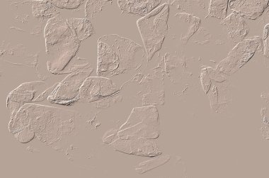 Seramik duvarın ve yerdeki fayansların dokusu. İç dekorasyon. 3 boyutlu grafikler için kusursuz doku haritası. Duvar kağıdı, tekstil, web sayfası arkaplanı.