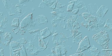 Seramik duvarın ve yerdeki fayansların dokusu. İç dekorasyon. 3 boyutlu grafikler için kusursuz doku haritası. Duvar kağıdı, tekstil, web sayfası arkaplanı.