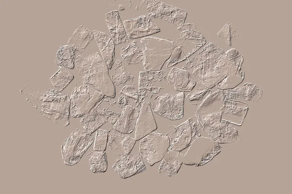 Seramik duvarın ve yerdeki fayansların dokusu. İç dekorasyon. 3 boyutlu grafikler için kusursuz doku haritası. Duvar kağıdı, tekstil, web sayfası arkaplanı.