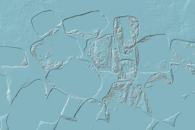 Seramik duvarın ve yerdeki fayansların dokusu. İç dekorasyon. 3 boyutlu grafikler için kusursuz doku haritası. Duvar kağıdı, tekstil, web sayfası arkaplanı.