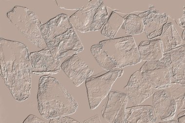 Seramik duvarın ve yerdeki fayansların dokusu. İç dekorasyon. 3 boyutlu grafikler için kusursuz doku haritası. Duvar kağıdı, tekstil, web sayfası arkaplanı.