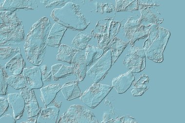 Seramik duvarın ve yerdeki fayansların dokusu. İç dekorasyon. 3 boyutlu grafikler için kusursuz doku haritası. Duvar kağıdı, tekstil, web sayfası arkaplanı.