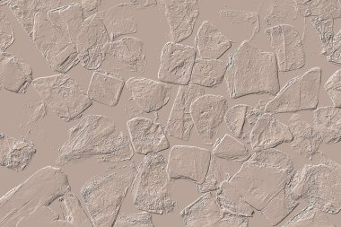 Seramik duvarın ve yerdeki fayansların dokusu. İç dekorasyon. 3 boyutlu grafikler için kusursuz doku haritası. Duvar kağıdı, tekstil, web sayfası arkaplanı.