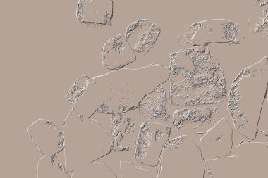 Seramik duvarın ve yerdeki fayansların dokusu. İç dekorasyon. 3 boyutlu grafikler için kusursuz doku haritası. Duvar kağıdı, tekstil, web sayfası arkaplanı.