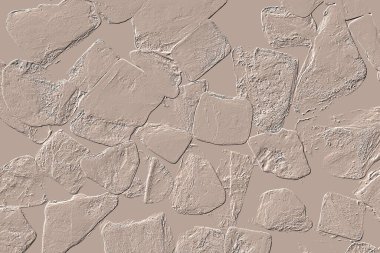 Seramik duvarın ve yerdeki fayansların dokusu. İç dekorasyon. 3 boyutlu grafikler için kusursuz doku haritası. Duvar kağıdı, tekstil, web sayfası arkaplanı.