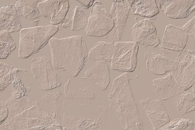 Seramik duvarın ve yerdeki fayansların dokusu. İç dekorasyon. 3 boyutlu grafikler için kusursuz doku haritası. Duvar kağıdı, tekstil, web sayfası arkaplanı.