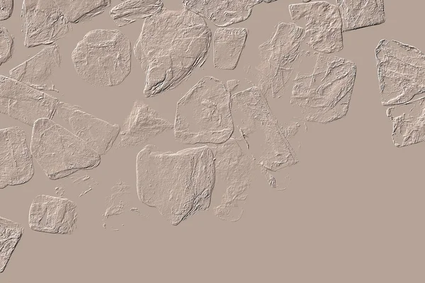 Seramik duvarın ve yerdeki fayansların dokusu. İç dekorasyon. 3 boyutlu grafikler için kusursuz doku haritası. Duvar kağıdı, tekstil, web sayfası arkaplanı.