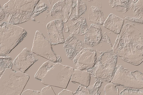 Seramik duvarın ve yerdeki fayansların dokusu. İç dekorasyon. 3 boyutlu grafikler için kusursuz doku haritası. Duvar kağıdı, tekstil, web sayfası arkaplanı.