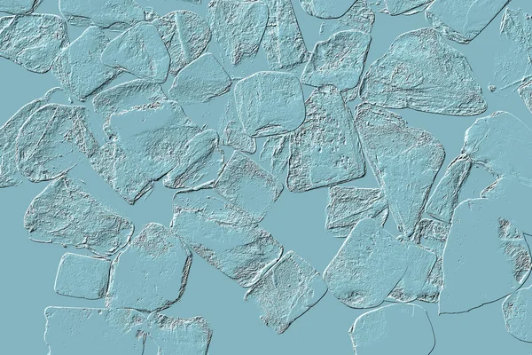 Seramik duvarın ve yerdeki fayansların dokusu. İç dekorasyon. 3 boyutlu grafikler için kusursuz doku haritası. Duvar kağıdı, tekstil, web sayfası arkaplanı.