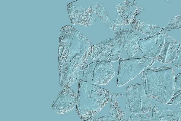Seramik duvarın ve yerdeki fayansların dokusu. İç dekorasyon. 3 boyutlu grafikler için kusursuz doku haritası. Duvar kağıdı, tekstil, web sayfası arkaplanı.
