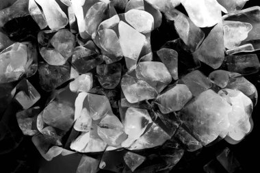 Tasarım için doğal kuvars değerli taş desen dokusu arka planı.