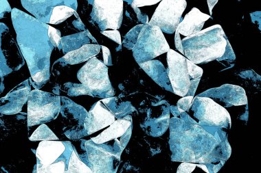 Tasarım için doğal kuvars değerli taş desen dokusu arka planı.