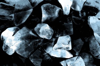 Natural quartz gemstone pattern texture background for design.