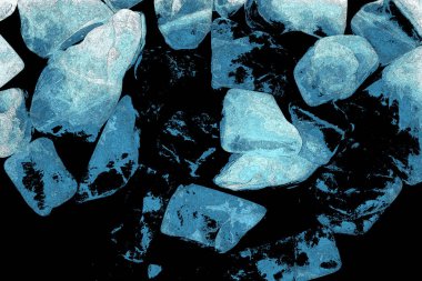 Natural quartz gemstone pattern texture background for design.