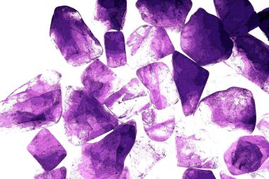 Tasarım için doğal kuvars değerli taş desen dokusu arka planı.