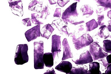 Tasarım için doğal kuvars değerli taş desen dokusu arka planı.