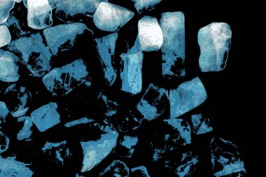 Natural quartz gemstone pattern texture background for design.
