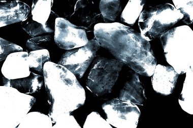 Natural quartz gemstone pattern texture background for design.