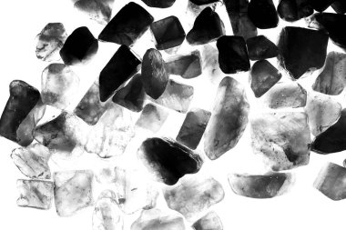 Tasarım için doğal kuvars değerli taş desen dokusu arka planı.