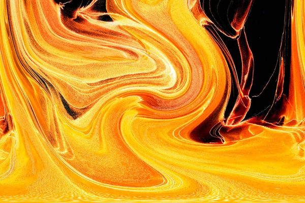 Pittura Fluida Astratta Naturale Con Tecnica Dell Inchiostro Alcolico Morbidi — Foto Stock