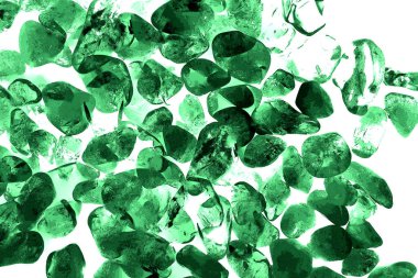 Pembe. Yeşil. Mavi. Mor. Kahverengi. Doğal Kuvars. Buz küpü biçimi arkaplanı